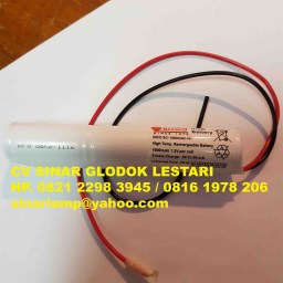 Battery Emergency Maxpid atau Exit Sign Battery 8W Flourescent Lamp